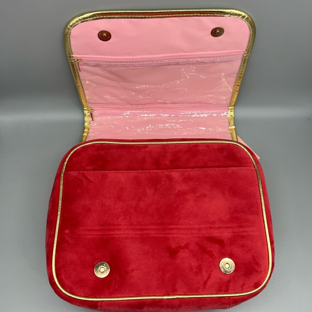 Juicy couture velour travel cosmetics bag - Picture 7 of 10
